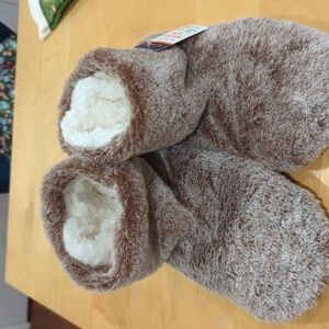 Sherpa high top slipper